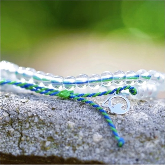 4OCEAN Bracelet "Earth Day" NEW Pura Vida - Picture 2 of 4